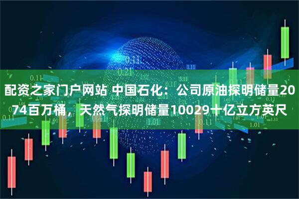 配资之家门户网站 中国石化：公司原油探明储量2074百万桶，天然气探明储量10029十亿立方英尺
